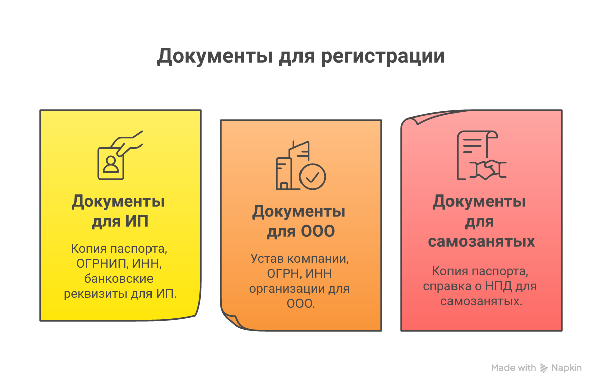 Документы, необходимые для регистрации на Wildberries