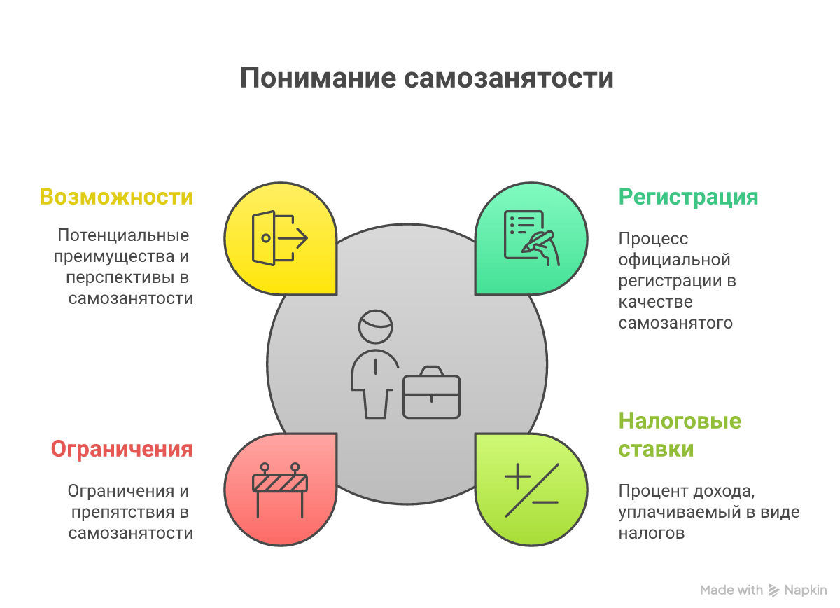Ключевые выводы о самозанятости