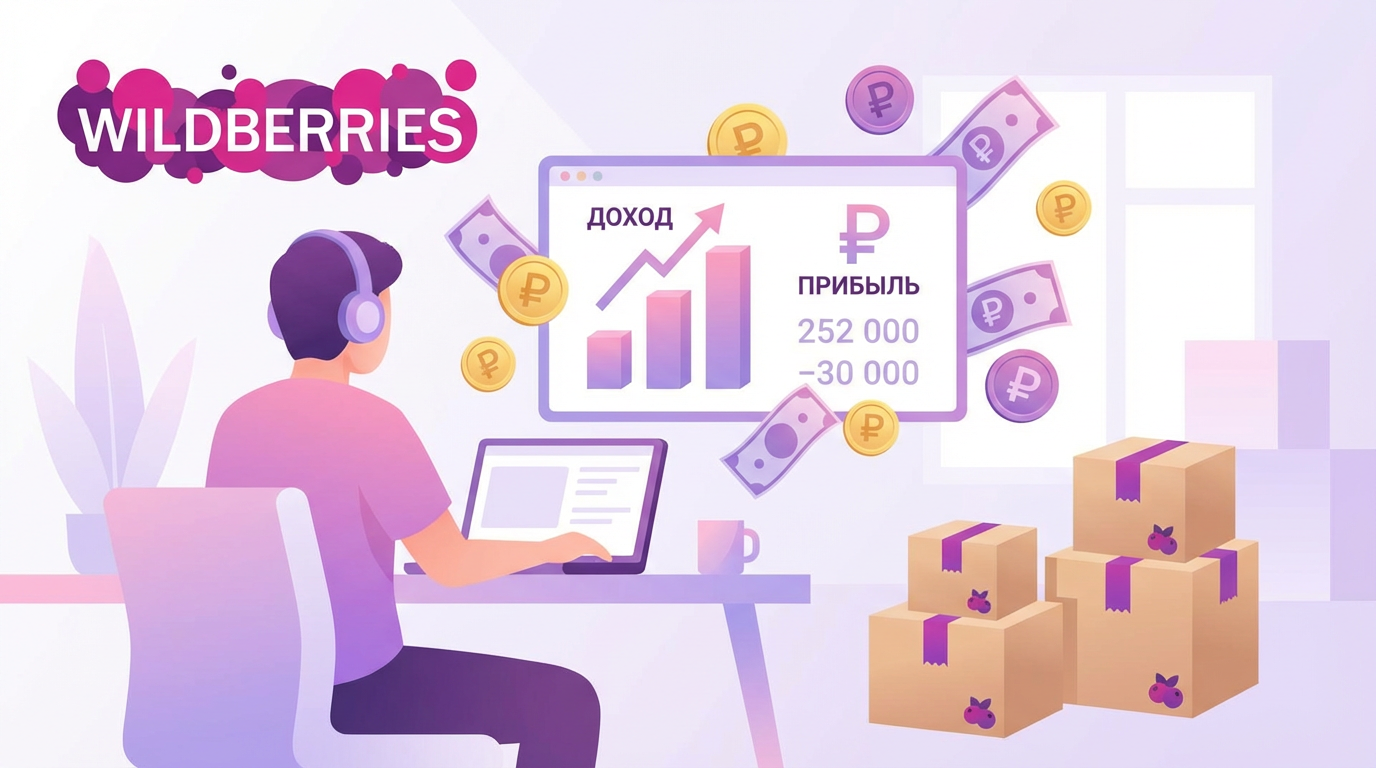 Заработок на Wildberries — аналитика доходов продавца