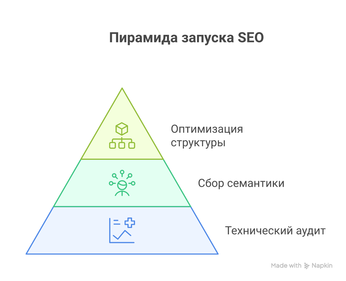 Пошаговый план SEO