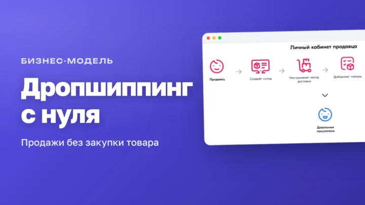 Схема Ozon realFBS: продавец создаёт склад, настраивает доставку и сам отправляет заказы